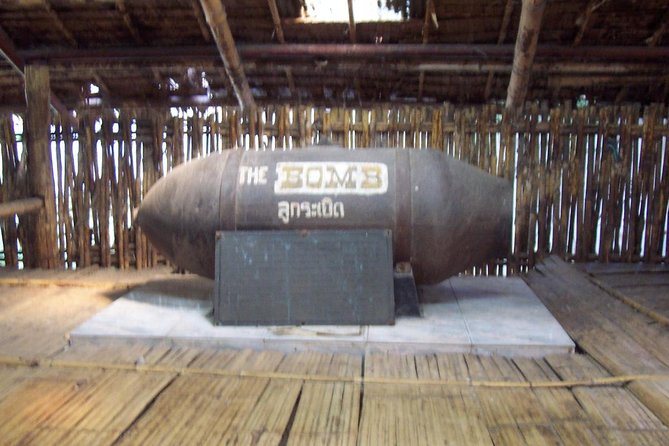 Train trip death railway Bridge on river Kwai from Bangkok to Kanchanaburi trip - JEATH War Museum: short visit, strong context