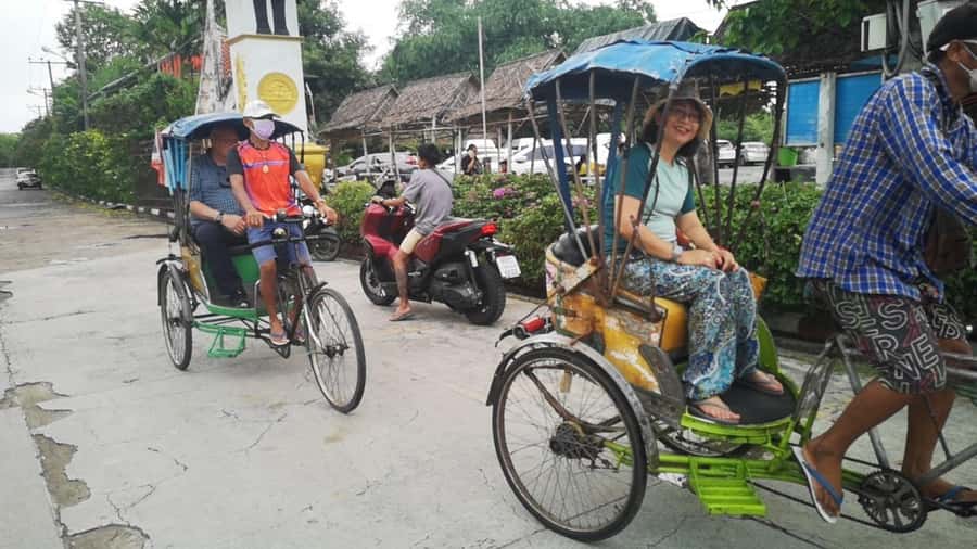 Tuk-Tuk, Longtail-boat and Rickshaw Bangkok jungle Tour - Pacing and comfort: what to expect in a 5-hour route