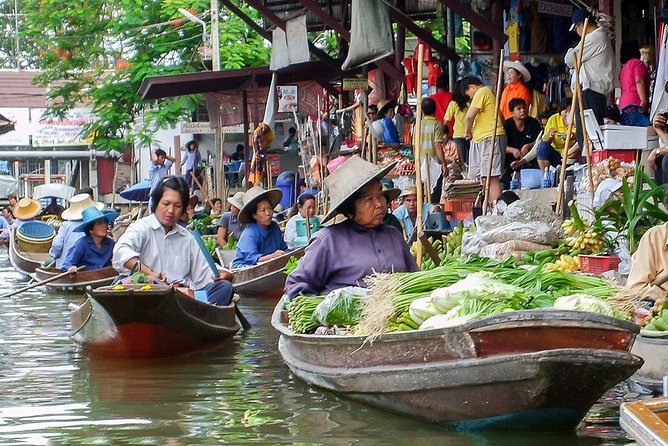 Unique Bangkok Markets: Train Market & Floating Market Adventure - Damnoen Saduak Floating Market: Longtail Boat Views and Canal Culture