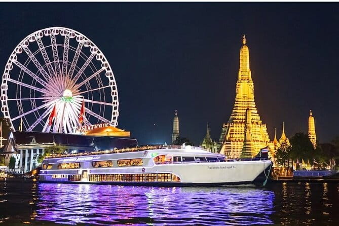 Vela Dinner Buffet Cruise with Bangkok Night Views and Shows - Forts, Museums, and the Bank of Thailand Museum From the River