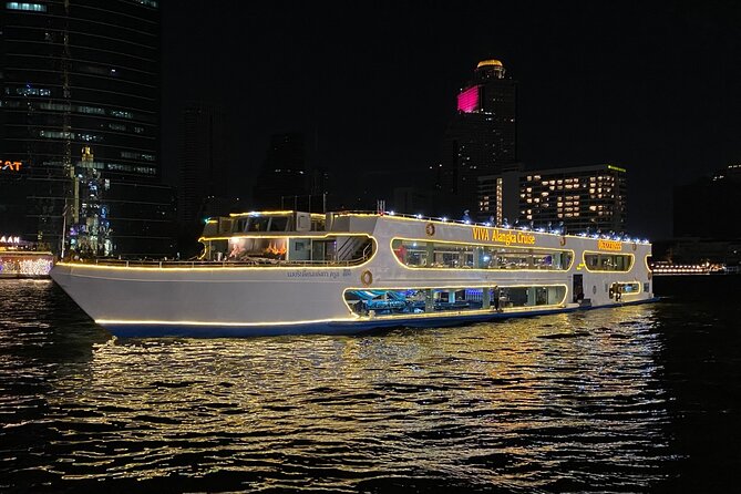 VIVA Alangka River Cruise: Dining & Cabaret Delight - A Two-Hour River Night: Dinner, Cabaret, and Bangkok Lights