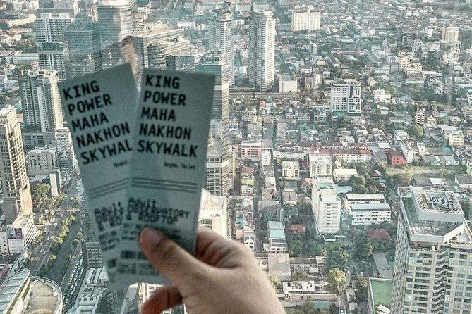 Walk over SKY at Kingpower SkyWalk Admission Ticket - Rooftop and observation deck: how to get the best Bangkok angles