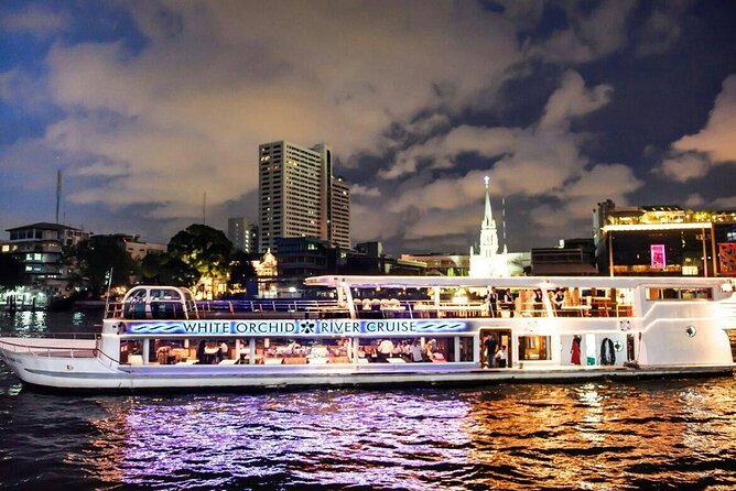 White Orchid Sunset Dinner Cruise Calypso Ladyboy Cabaret Show - Key things to know before you go