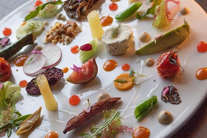 Zoom Rooftop Fine Dining with Skybar - The food: modern French with an Asian twist, set menu style